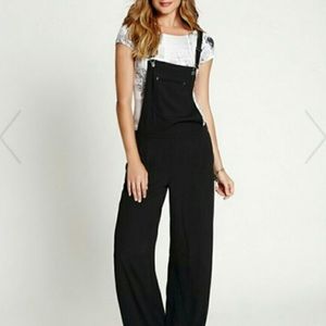 Guess black overalls